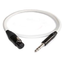 XLRマイクケーブル1m MOGAMiケーブル ホワイト 白